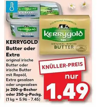 Kaufland Kerrygold butter oder extra Angebot