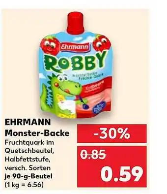 Kaufland Ehrmann monster-backe Angebot