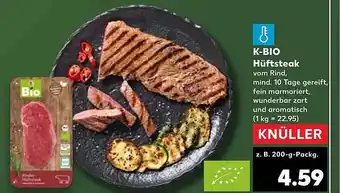 Kaufland K-bio hüftsteak Angebot