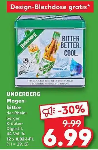 Kaufland Underberg magenbitter Angebot