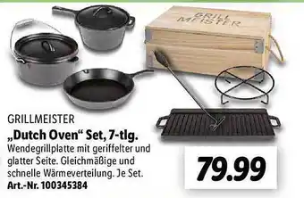 Lidl Grillmeister dutch oven Angebot