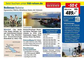 Lidl Bodensee radreise Angebot