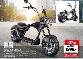 Lidl Zündapp elektro-roller Angebot