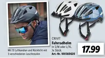 Lidl Crivit fahrradhelm Angebot