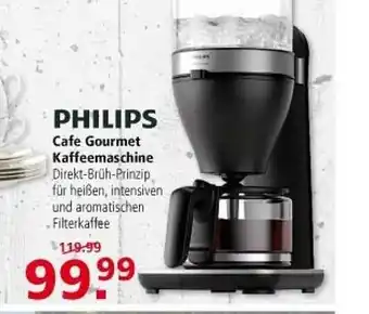 Multi Markt Philips cafe gourmet kaffeemaschine Angebot