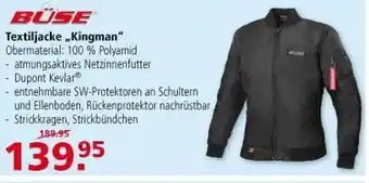 Multi Markt Büse textiljacke kingman Angebot