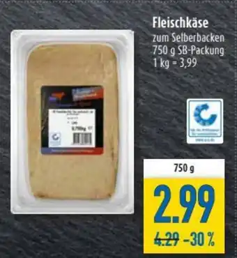 diska Fleischkäse 750g Angebot