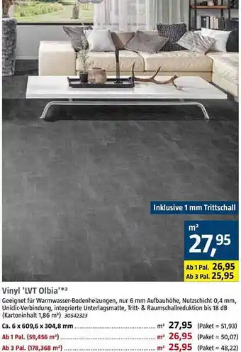 Bauhaus Vinyl 'lvt olbia' Angebot