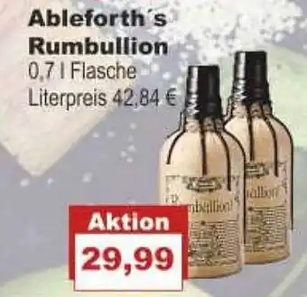 Bilgro Ableforth's rumbullion Angebot