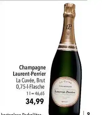 CITTI Markt Champagne laurent-perrier la cuvée, brut Angebot