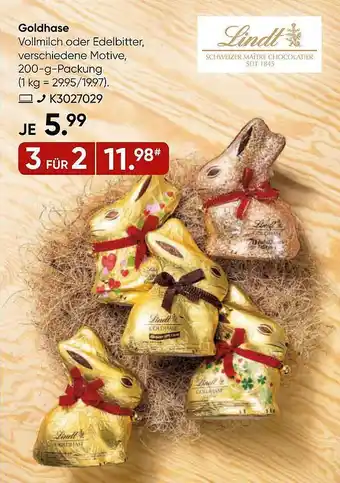 Galeria Goldhase lindt Angebot