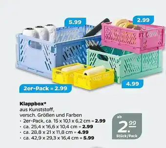 NETTO Klappbox Angebot