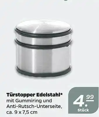 NETTO Türstopper edelstahl Angebot