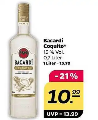 NETTO Bacardi coquito Angebot