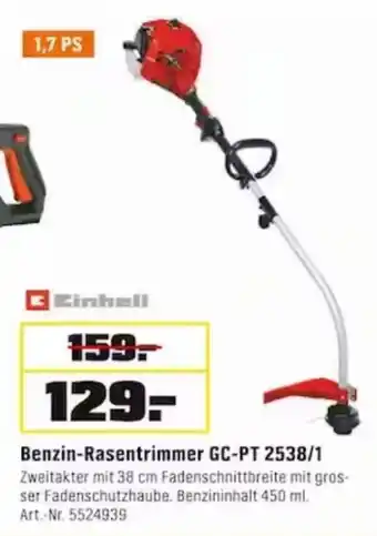 OBI Einhell Benzin Rasentrimmer GC-PT 2538/1 Angebot