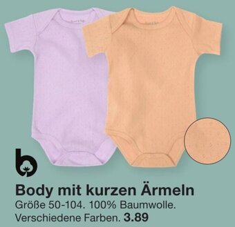 Zeeman Body mit kurzen Ärmeln Angebot