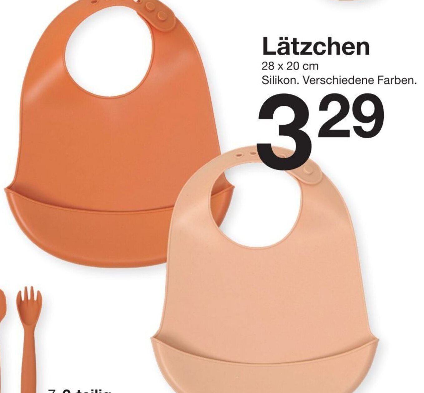 Zeeman Lätzchen 28 x 20 cm Angebot