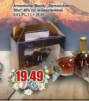 Mix Markt Armenischer brandy „sternzeichen stier“ Angebot