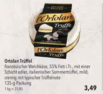 CITTI Markt Ortolan Truffel 135g Angebot