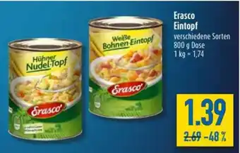 diska Erasco Eintopf 800 g Dose Angebot