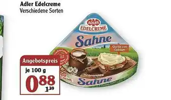 Globus Adler Edelcreme Angebot