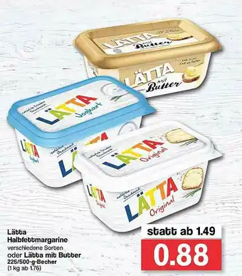 Famila Nord West Lätta Halbfettmargarine Oder Lätta Mit Butter Angebot