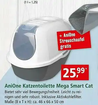 Fressnapf Anione Katzentoilette Mega Smart Cat Angebot