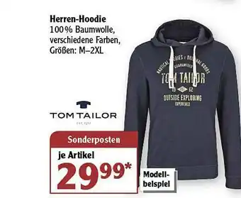 Globus Herren-hoodie Tom Tailier Angebot