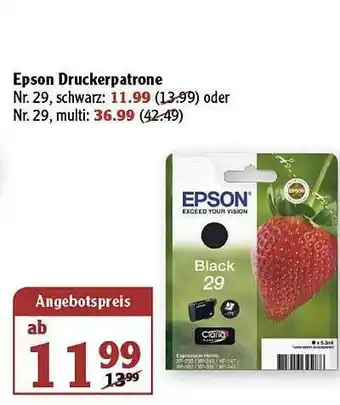 Globus Epson Druckerpatrone Angebot