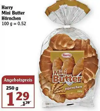 Globus Harry Mini Butter Hörnchen Angebot