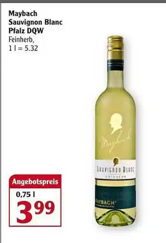 Globus Maybach Sauvignon Blanc Pfalz Dqw Angebot