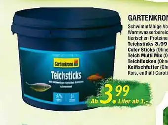 Hagebau Gartenkrone Teichsticks Angebot