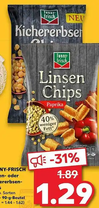 Kaufland Funny Frisch Linsen Chips Angebot