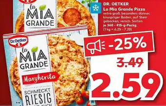 Kaufland Dr. Oetker La Mia Grande Pizza Angebot