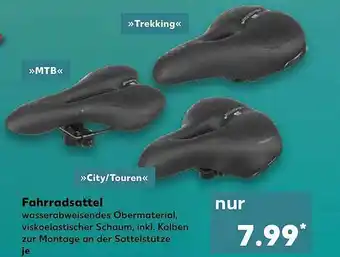 Kaufland Fahrradsattel Angebot