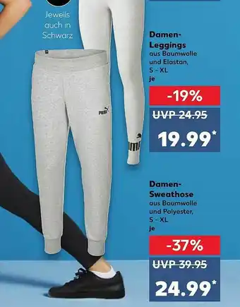 Kaufland Damen Leggings, Damen Sweathose Angebot