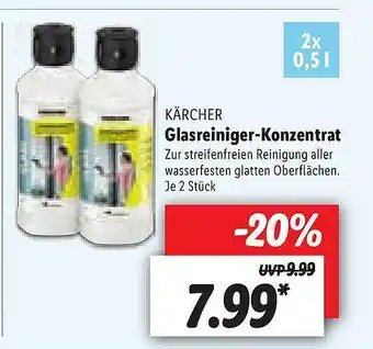 Lidl Kärcher Glasreiniger-konzentrat Angebot