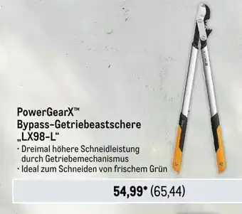 METRO Fiskars PowerGearX Bypass-Getriebeastschere LX98-L Angebot