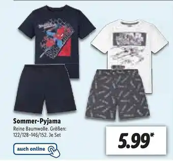 Lidl Sommer-pyjama Angebot