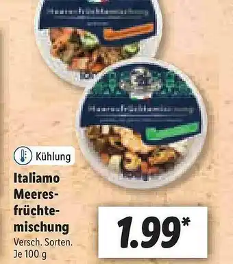 Lidl Italiamo Meeresfrüchtemischung Angebot