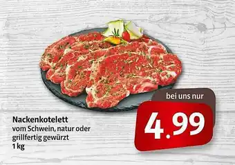 Markant Nackenkotelett Angebot