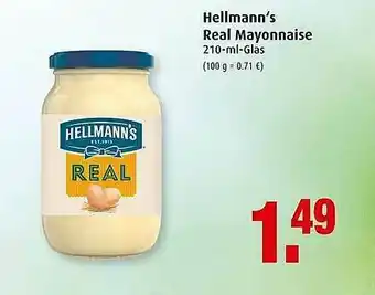 Markant Hellmann's Real Mayonnaise Angebot