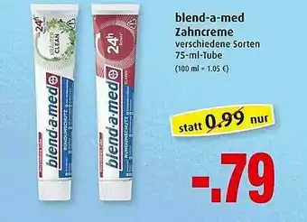 Markant Blend A Med Zahncreme Angebot