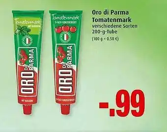 Markant Oro Di Parma Tomatenmark Angebot