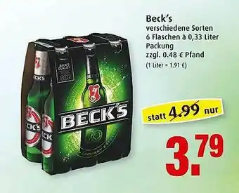 Markant Beck's Angebot