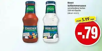 Markant Knorr Schlemmersauce Angebot