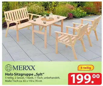 Famila Nord Ost Merxx holz-sitzgruppe ,,sylt" Angebot