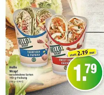 Markant Hello Wrap! Angebot