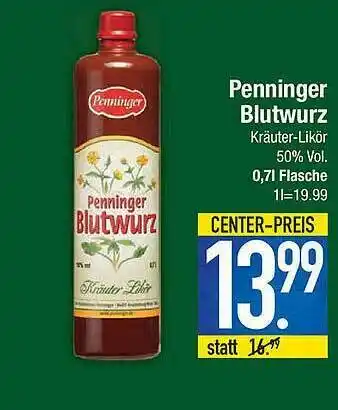 Marktkauf Penninger Blutwurz Angebot