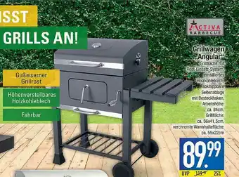 Marktkauf Activia Grillwagen „angular” Angebot